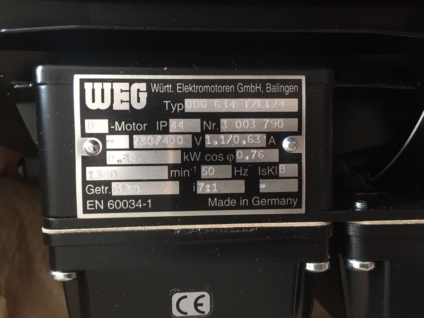 WEG ODG 534T/541늙C(j)